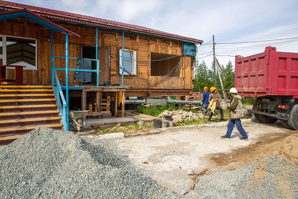 И парковку лыжной базе
