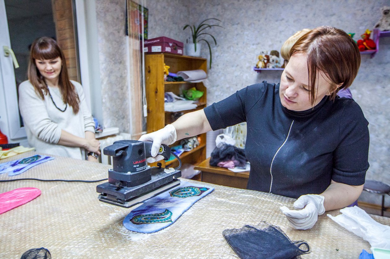 Тёплые варежки для студёной зимы