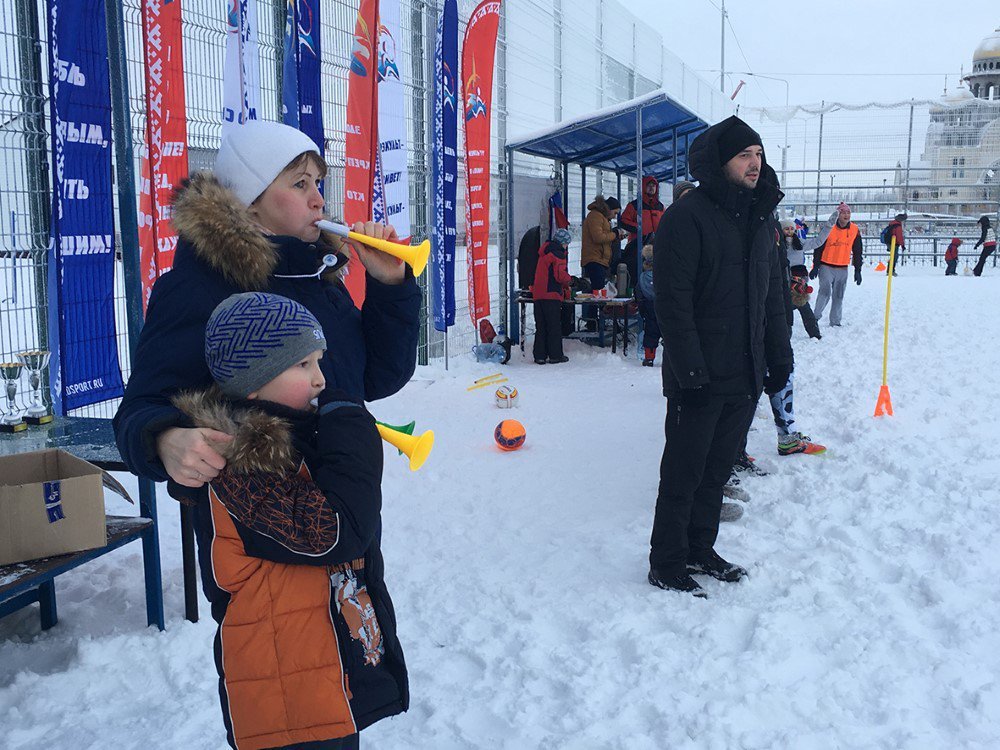 Точный пас в… сугроб