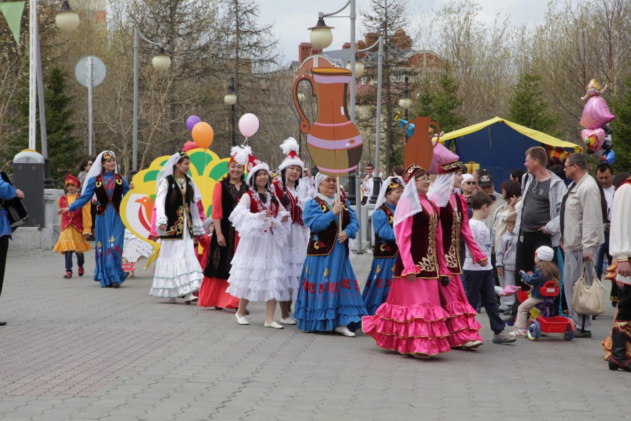 Яркие краски Сабантуя
