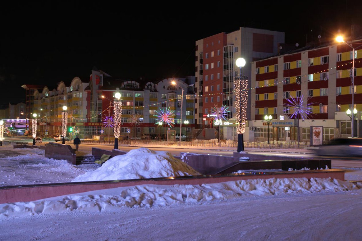 Огни полярного города