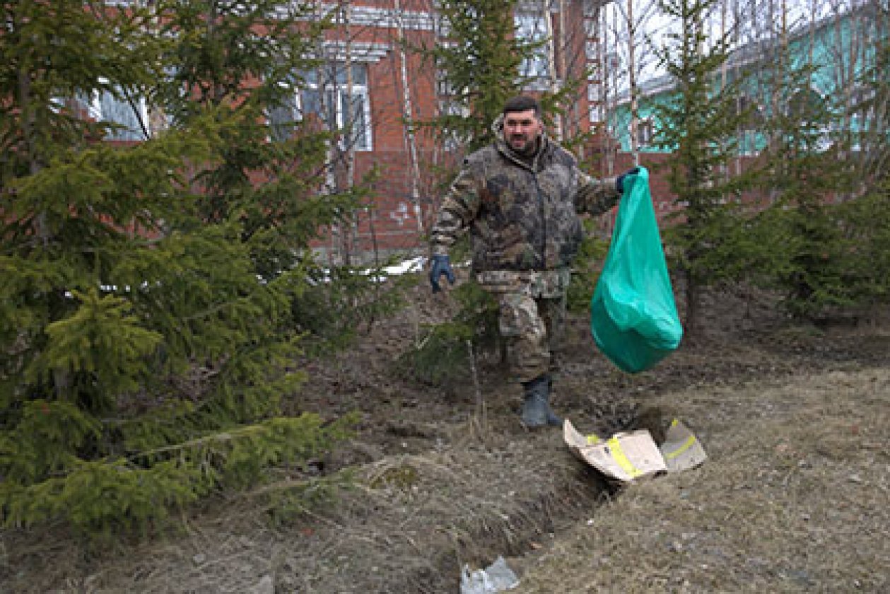 Салехардцы против мусора