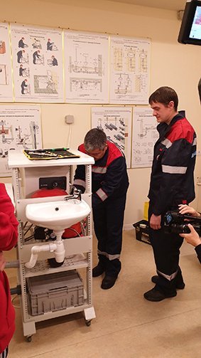 Утечку устранили, трубы запаяли