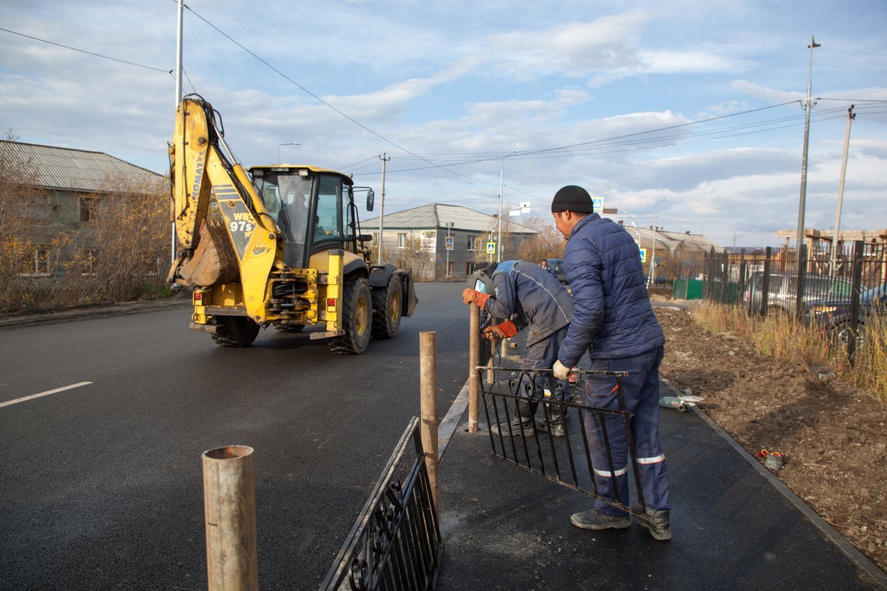 Осталось нанести разметку