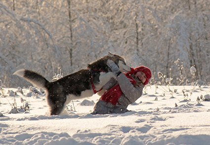 Зимние радости детства