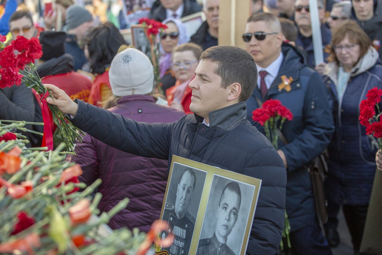 Мы будем вечно этой памятью гордиться…