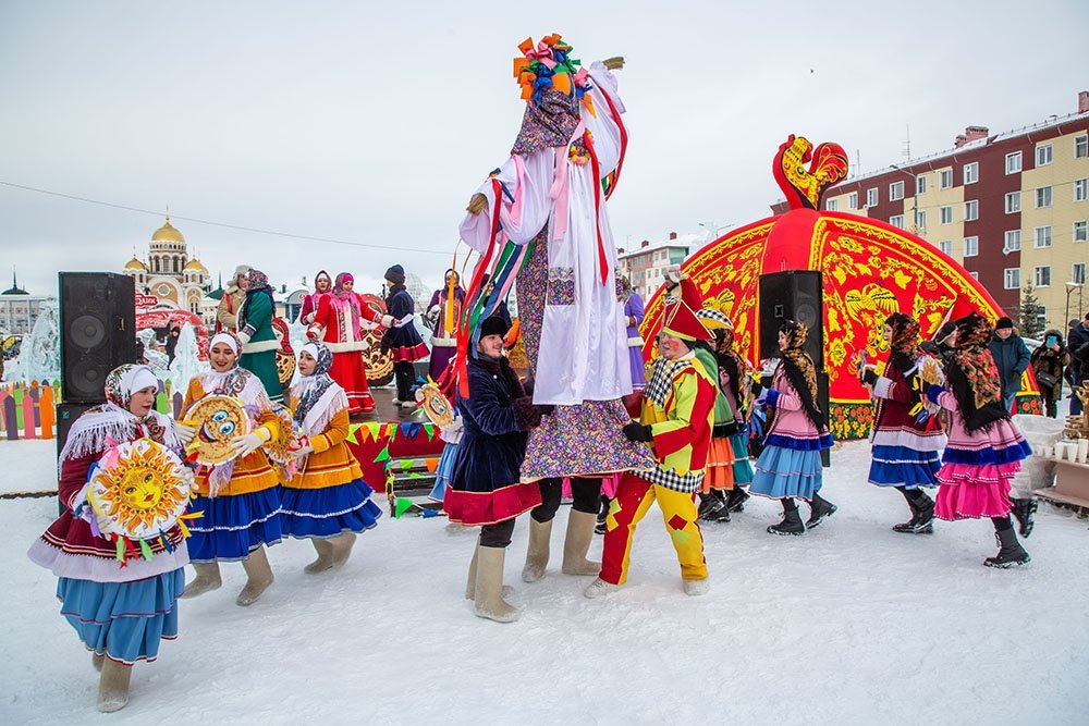 Масленица – сытная и развесёлая