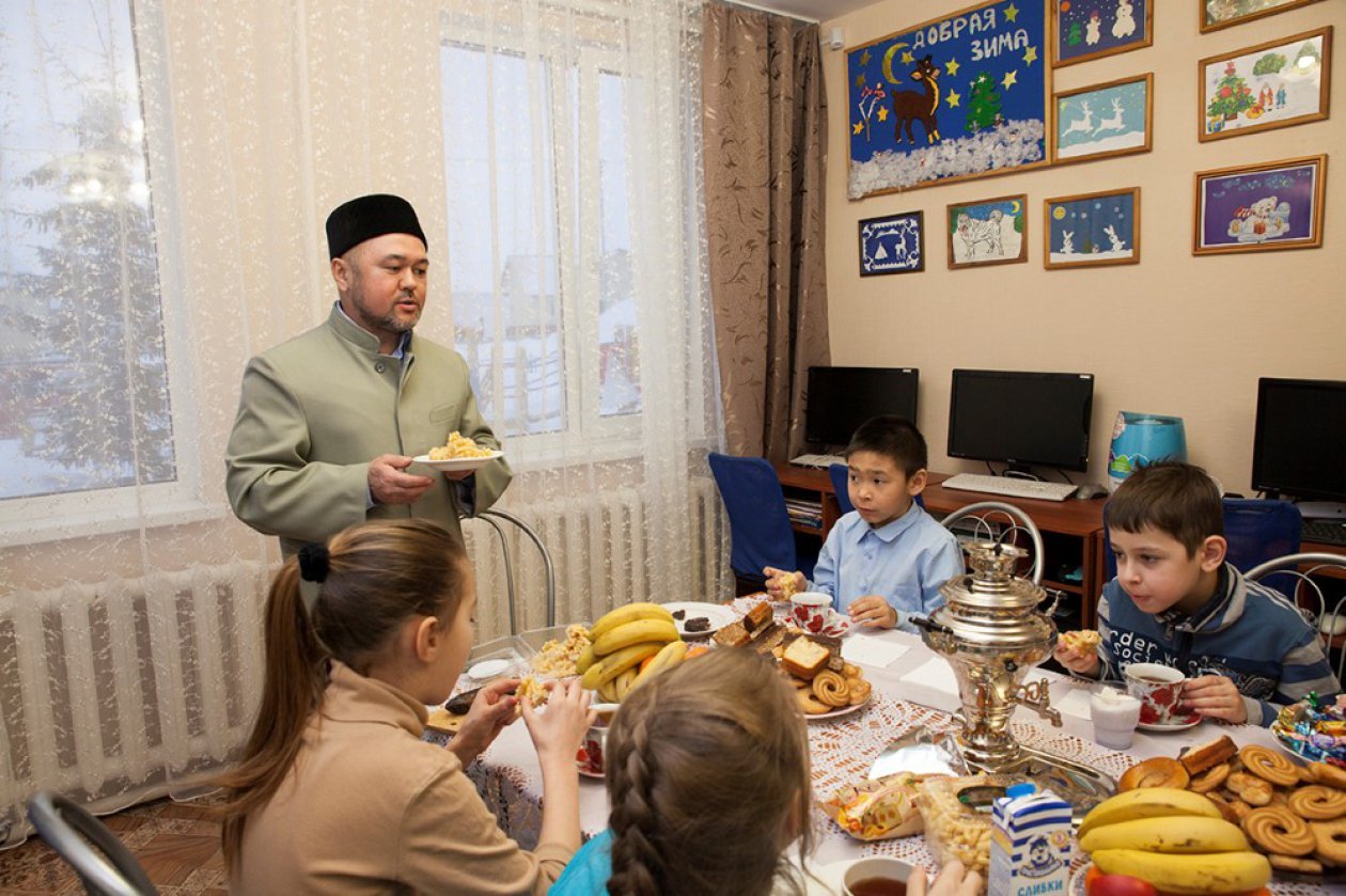 Чай с бубликами и чак-чаком